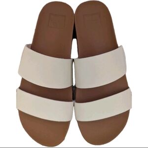 LIKE NEW Reef Cushion Vista Women's Sandals, Size 7, New, Creamy Beige